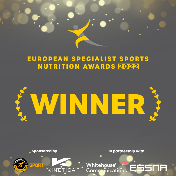 CURRANZ CROWNED EUROPEAN SPORTS NUTRITION PRODUCT CHAMPION, 2022