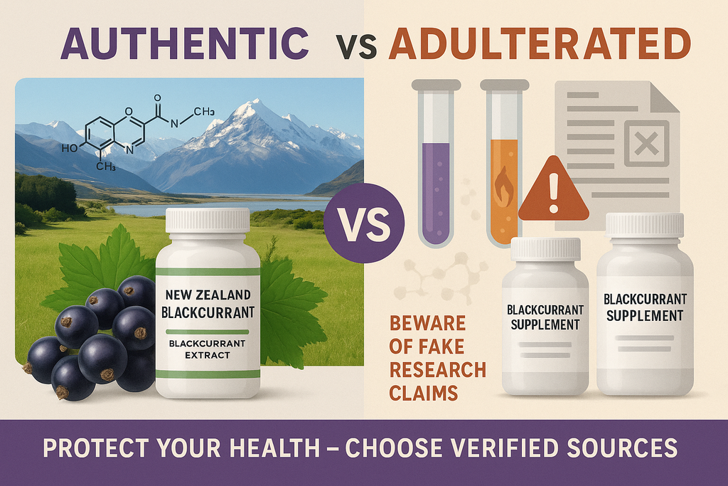 Exposing the Copycats: The Truth Behind Adulterated Blackcurrant Supplements